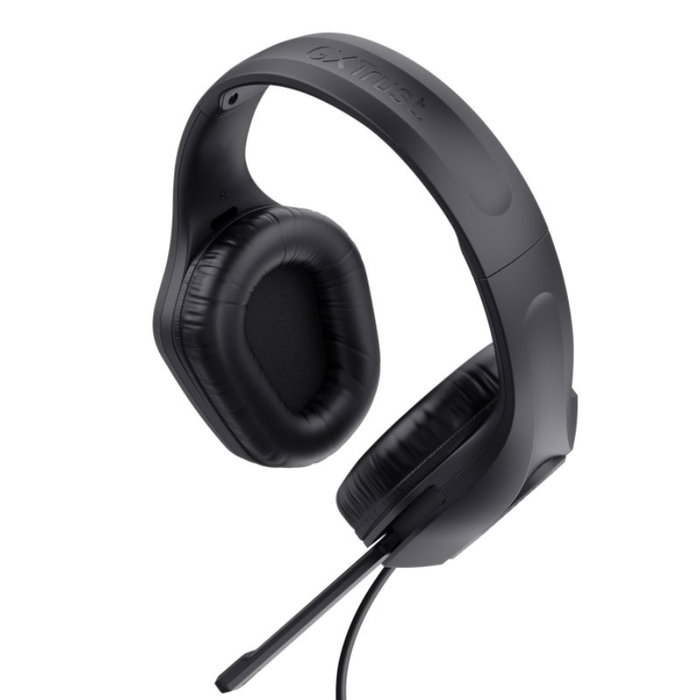 Trust GXT 416 Zirox Auricular Gaming RGB Negro Iluminación LED Multicolor Micrófono Plegable Control de Volumen